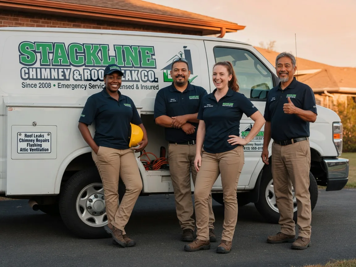 Chimney flashing repair company in Goodman, MO
